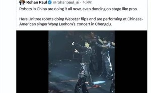 王力宏成都演唱會(huì)機(jī)器人伴舞超驚艷，高難度空翻獲馬斯克盛贊