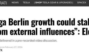 馬斯克：柏林工廠若難保運(yùn)營自主性 未來擴(kuò)張或受阻但電池產(chǎn)能將提升