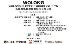 臥龍電驅更新招股書沖刺港交所：業(yè)績有波動，實控人女婿龐欣元掌舵領航