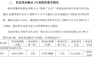 陜西黑貓前董事長低吸高拋：1億增持股份全拋售 兩年巨虧超22億