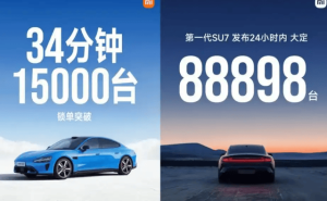 雷軍為何不公布新一代SU7訂單量？34分鐘1.5萬鎖單成績已很亮眼