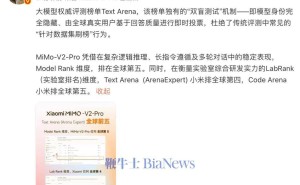 雷軍官宣：小米大模型在多維度榜單中斬獲全球前五佳績(jī)