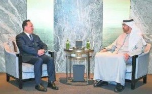 中國石化侯啟軍與阿布扎比國家石油公司CEO賈比爾會面 共商能源合作